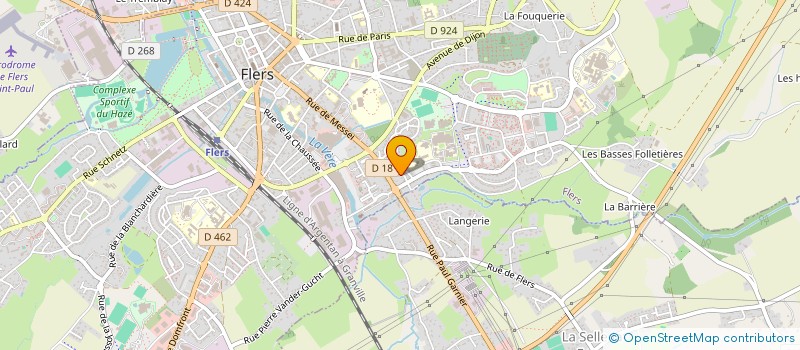 localisation de l'entreprise SARL SPECIALISTE SERVICE CUISINE à FLERS
