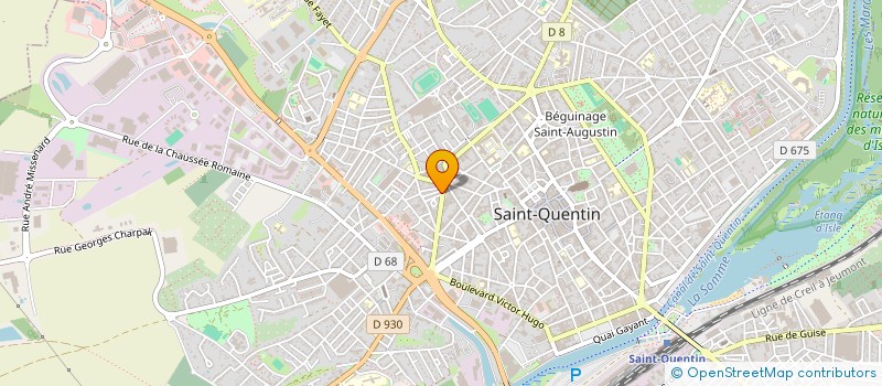 localisation de l'entreprise SARL SPEED à SAINT-QUENTIN