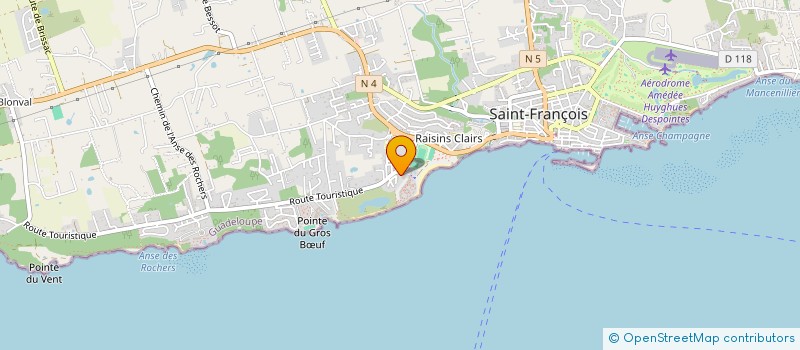 localisation de l'entreprise SARL SPEED AUTO à SAINT-FRANCOIS