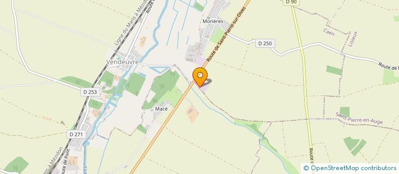 localisation de l'entreprise SARL SPENET à SAINT-PIERRE-EN-AUGE