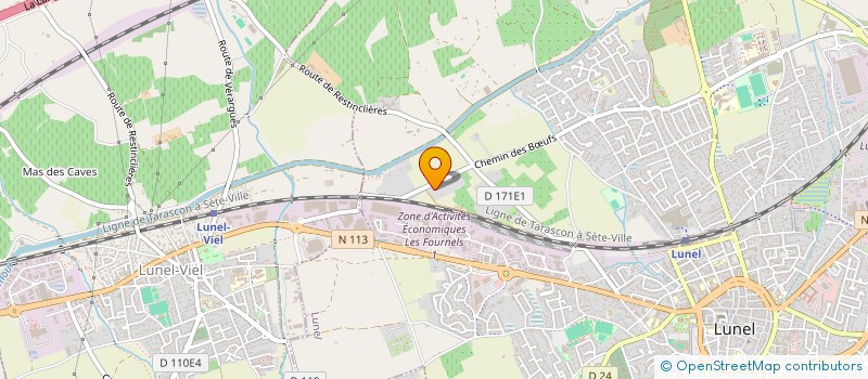 localisation de l'entreprise SARL SPFMM  LUNEL