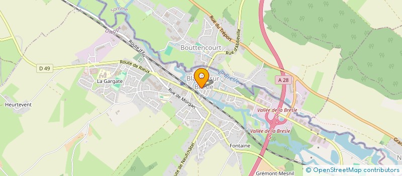 localisation de l'entreprise SARL SPFPL MEENS BIOFUTUR  BLANGY-SUR-BRESLE