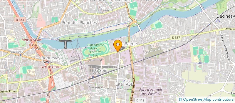 localisation de l'entreprise SARL SPI.MULTISERVICES  VAULX-EN-VELIN