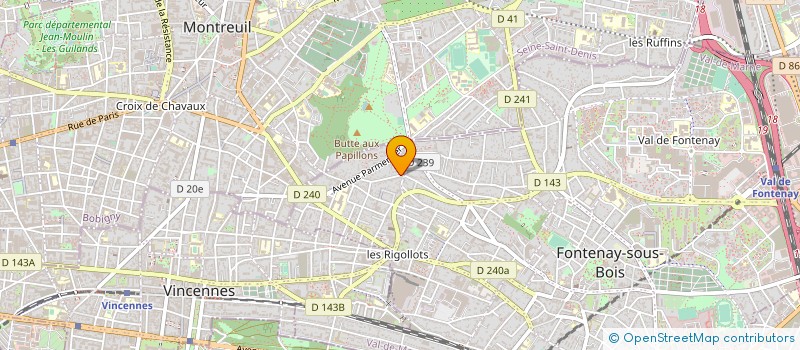 localisation de l'entreprise SARL SPIC SECURITE à FONTENAY-SOUS-BOIS