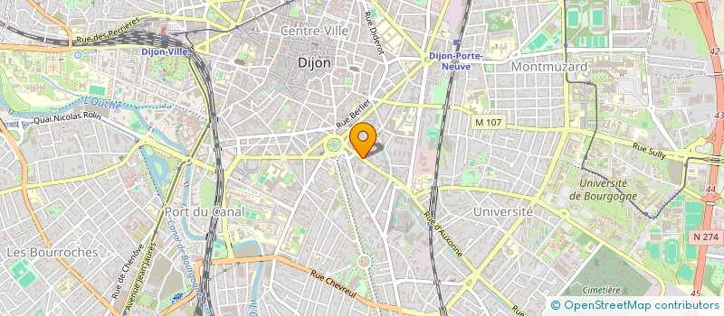 localisation de l'entreprise SARL SPICE  DIJON