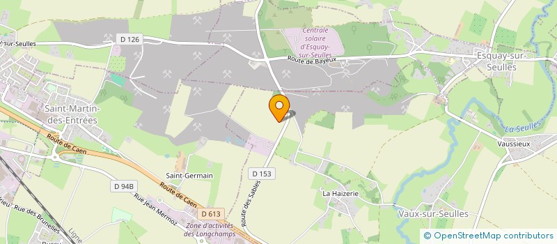 localisation de l'entreprise SARL SPIDER DE L OUEST  CROUAY