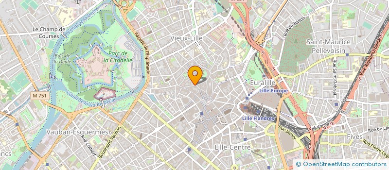 localisation de l'entreprise SARL SPINACKER à LILLE