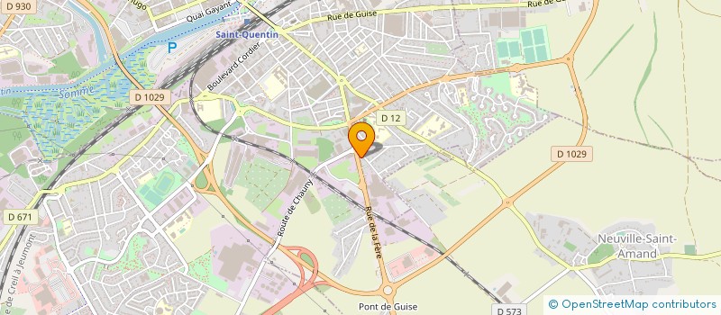 localisation de l'entreprise SARL SPIRIT DISTRIBUTION à SAINT-QUENTIN