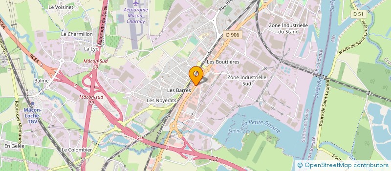 localisation de l'entreprise SARL SPIRIT OF MOTO à MACON