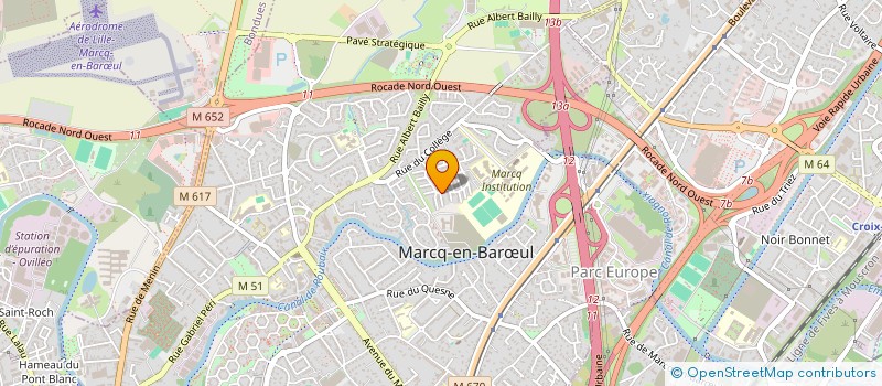 localisation de l'entreprise SARL SPLUB à MARCQ-EN-BARŒUL
