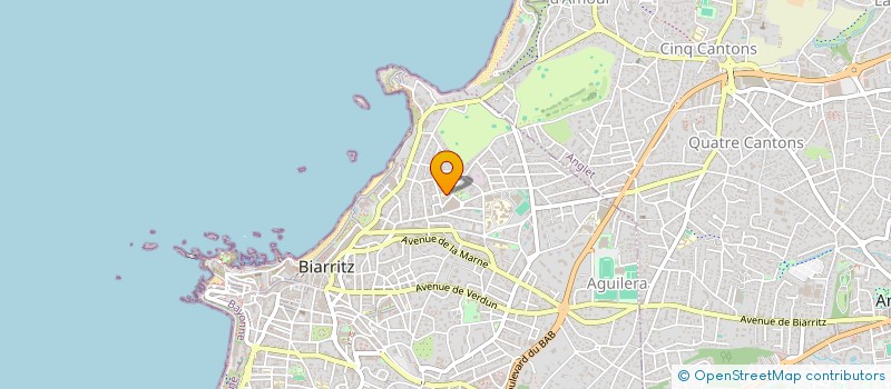 localisation de l'entreprise SARL SPOM à BIARRITZ