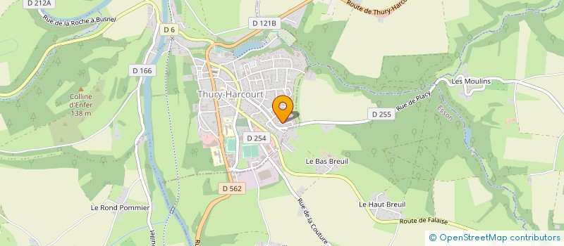 localisation de l'entreprise SARL SPORT POSE à THURY-HARCOURT-LE-HOM