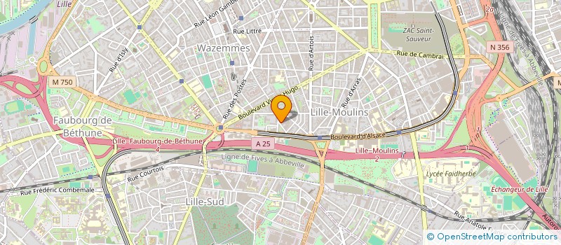 localisation de l'entreprise SARL SPORTPECH à LILLE