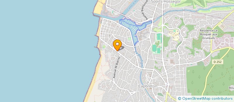 localisation de l'entreprise SARL SPOT 78 à CAPBRETON