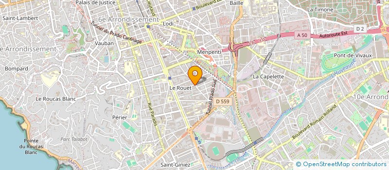 localisation de l'entreprise SARL SPRINT AUTO à MARSEILLE