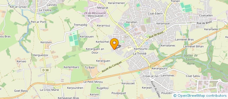 localisation de l'entreprise SARL SQUATAPUCE  PLOUZANE