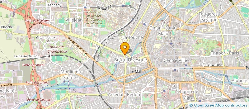 localisation de l'entreprise SARL SRI COM à RENNES