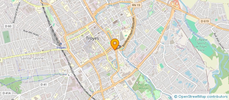 localisation de l'entreprise SARL SSTP  TROYES