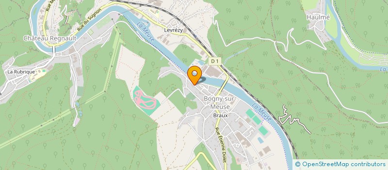 localisation de l'entreprise SARL ST-BTP à BOGNY-SUR-MEUSE