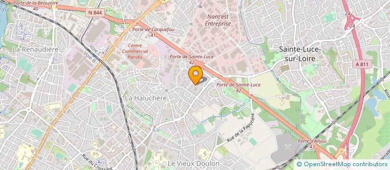 localisation de l'entreprise SARL ST FERDINAND à NANTES