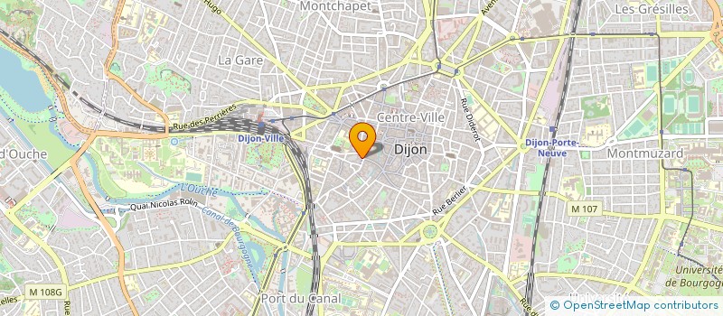localisation de l'entreprise SARL ST JEAN à DIJON