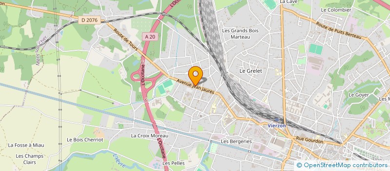 localisation de l'entreprise SARL ST MARTIN AUTOS à VIERZON