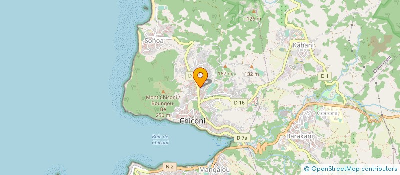 localisation de l'entreprise SARL ST NEGOCE à CHICONI