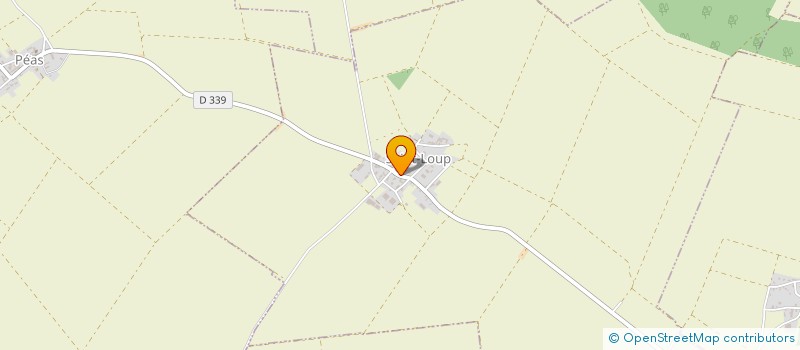 localisation de l'entreprise SARL ST SERVAIS  SAINT-LOUP