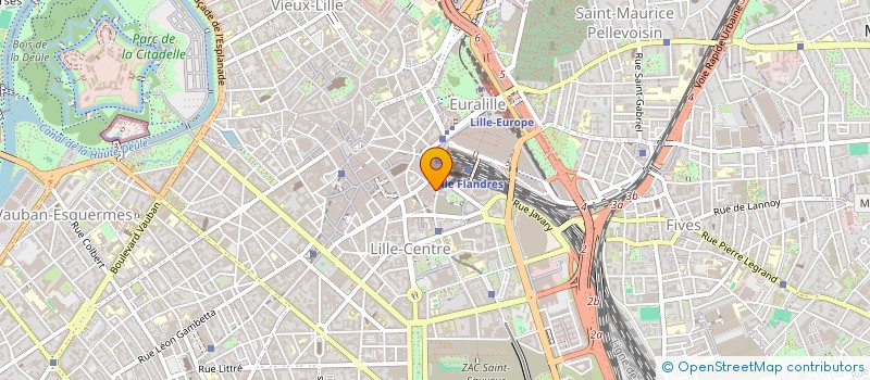 localisation de l'entreprise SARL ST VENANT à LILLE