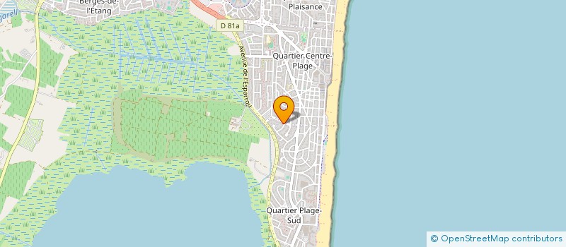 localisation de l'entreprise SARL ST2L GRAND LARGE  CANET-EN-ROUSSILLON