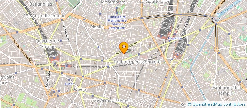 localisation de l'entreprise SARL STA-COR à PARIS