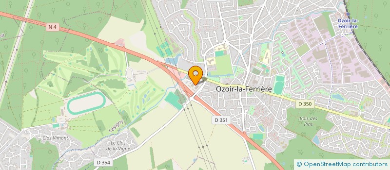localisation de l'entreprise SARL STABIFOR à OZOIR-LA-FERRIERE