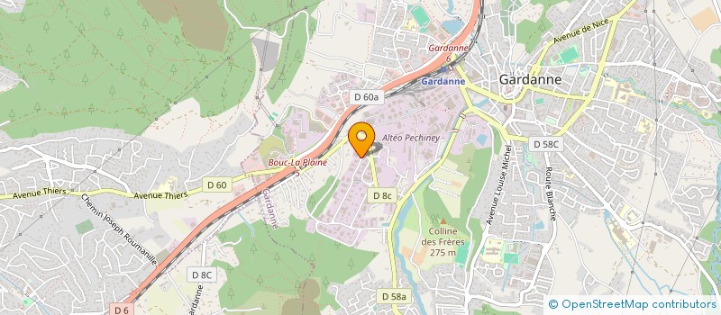 localisation de l'entreprise SARL STAD à GARDANNE