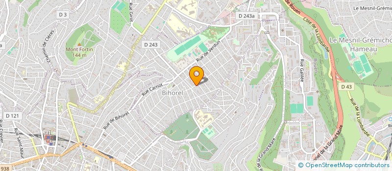 localisation de l'entreprise SARL STAFF DECO à BIHOREL