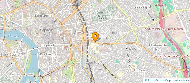localisation de l'entreprise SARL STAGIM à TOULOUSE