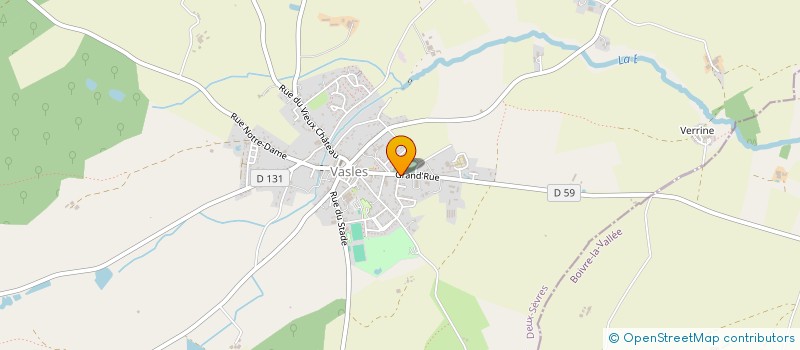 localisation de l'entreprise SARL STAN à VASLES