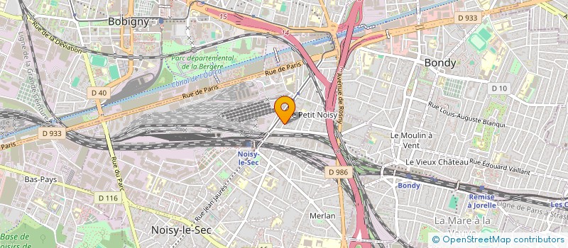 localisation de l'entreprise SARL STAND'ART à NOISY-LE-SEC