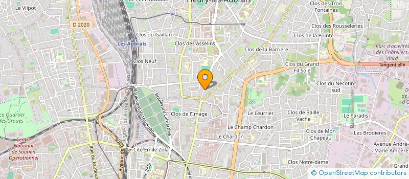 localisation de l'entreprise SARL STANEY 27 à FLEURY-LES-AUBRAIS