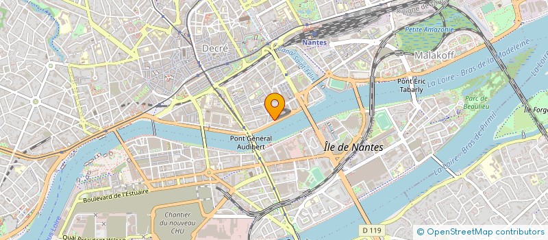 localisation de l'entreprise SARL STANISLAS à NANTES