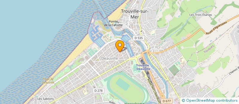 localisation de l'entreprise SARL STANNE  DEAUVILLE