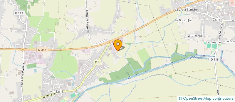 localisation de l'entreprise SARL STAR 2000 à LOIRE-AUTHION