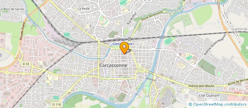 localisation de l'entreprise SARL STAR à CARCASSONNE