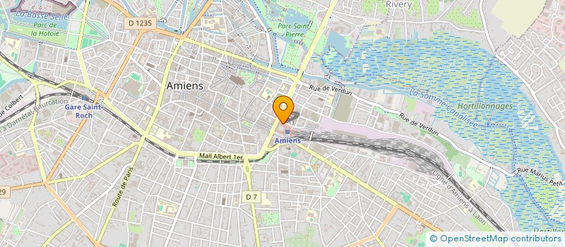 localisation de l'entreprise SARL STAR BOSS  AMIENS