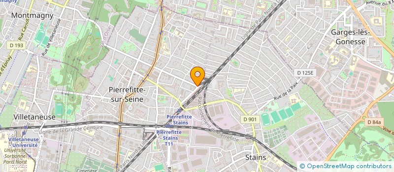 localisation de l'entreprise SARL STAR WELCOME BAZAR à PIERREFITTE-SUR-SEINE