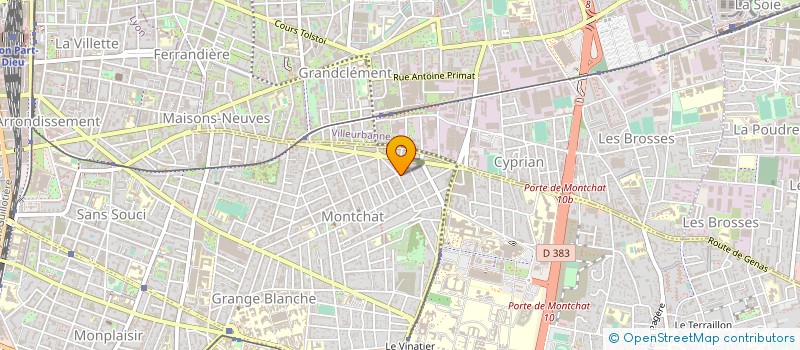 localisation de l'entreprise SARL STARDUST à LYON
