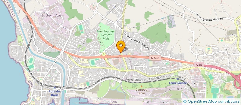 localisation de l'entreprise SARL STARDUST I  PORT-DE-BOUC