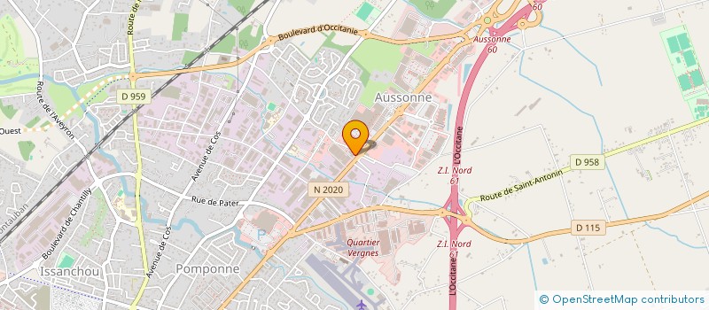 localisation de l'entreprise SARL STARGAMES 82 à MONTAUBAN
