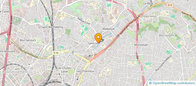 localisation de l'entreprise SARL STARK  MARSEILLE