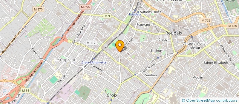 localisation de l'entreprise SARL STARTER AUTO PIECES à ROUBAIX