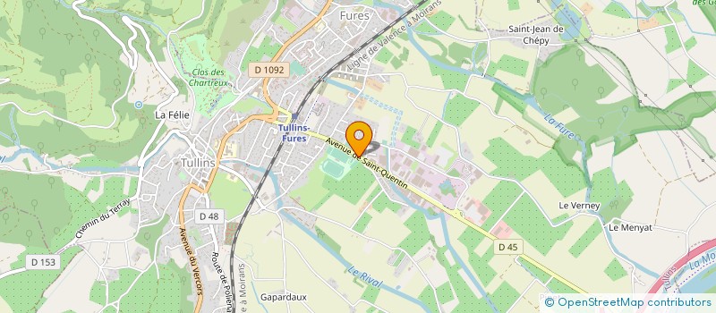 localisation de l'entreprise SARL STAS JMPEC à TULLINS
